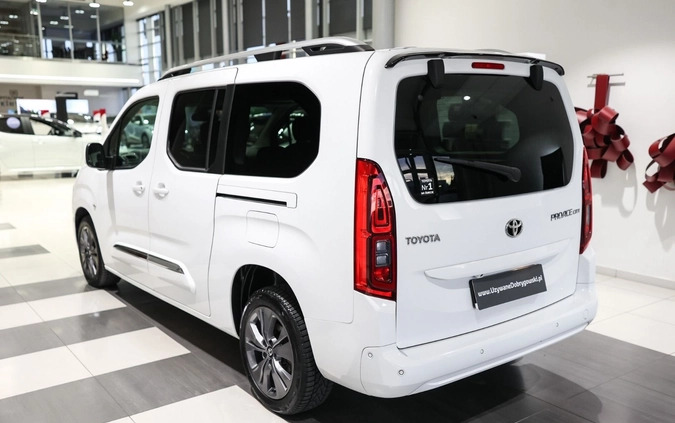 Toyota Proace City Verso cena 115850 przebieg: 110927, rok produkcji 2021 z Kcynia małe 596